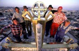 Werkst&auml;tten Nagel Hammers, Wesseling auf der Grabeskirche in Jerusalem